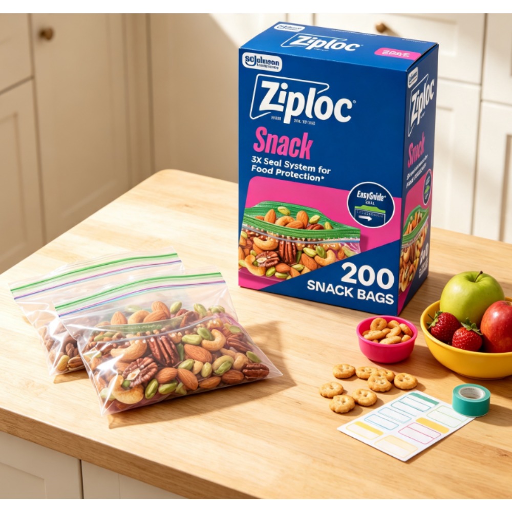 Food Storage Technology - زيب لوك ® أكياس وجبات خفيفة