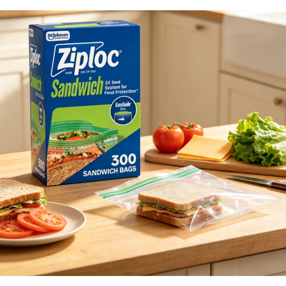 Food Storage Technology - زيب لوك ® أكياس ساندويتش من