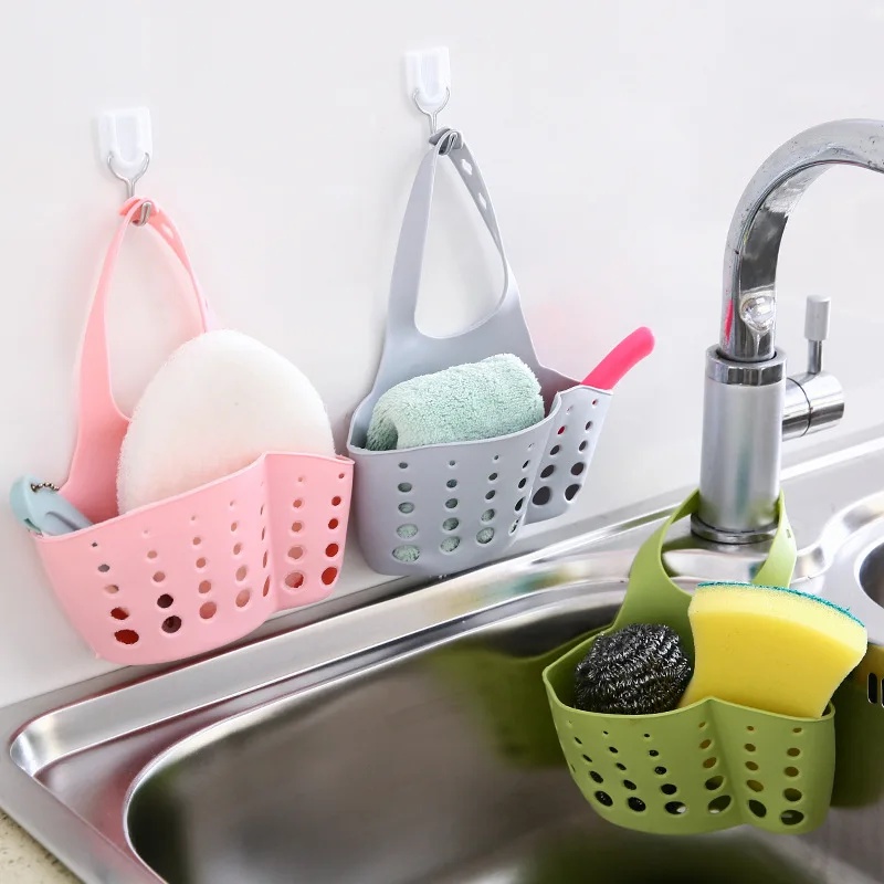 Food Storage Shelving - منظم رف حوض المطبخ مزدوج الطبقات