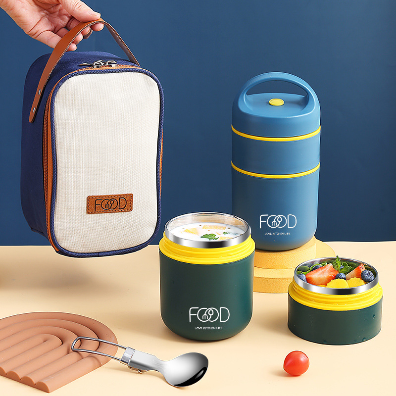 Food Storage Warmer - صندوق غداء معزول من الفولاذ المقاوم
