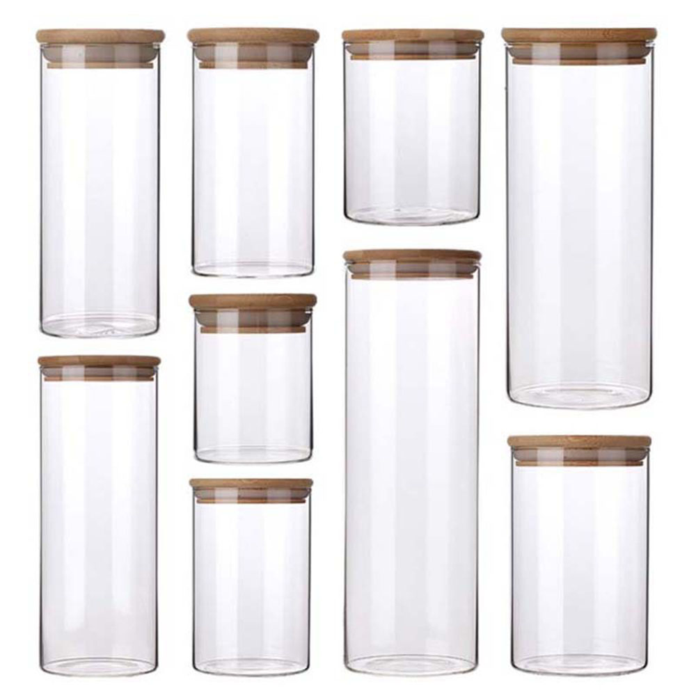 Food Storage Drums - 4/8 قطعة 250 مللي 500 مللي