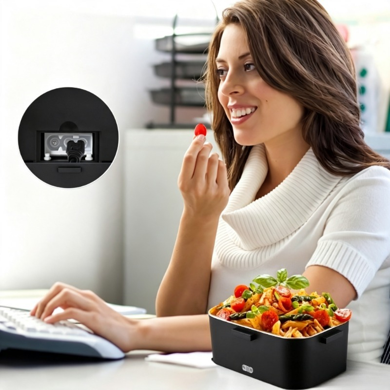 Food Storage Warmer - صندوق غداء كهربائي مُدفأ 110 فولت