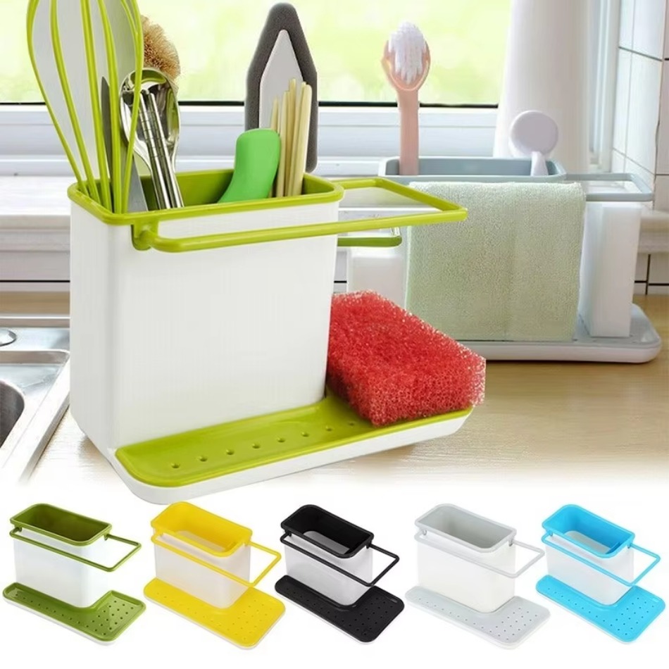 Food Storage Shelving - الرف المنظم بالوعة المطبخ الأجهزة رف