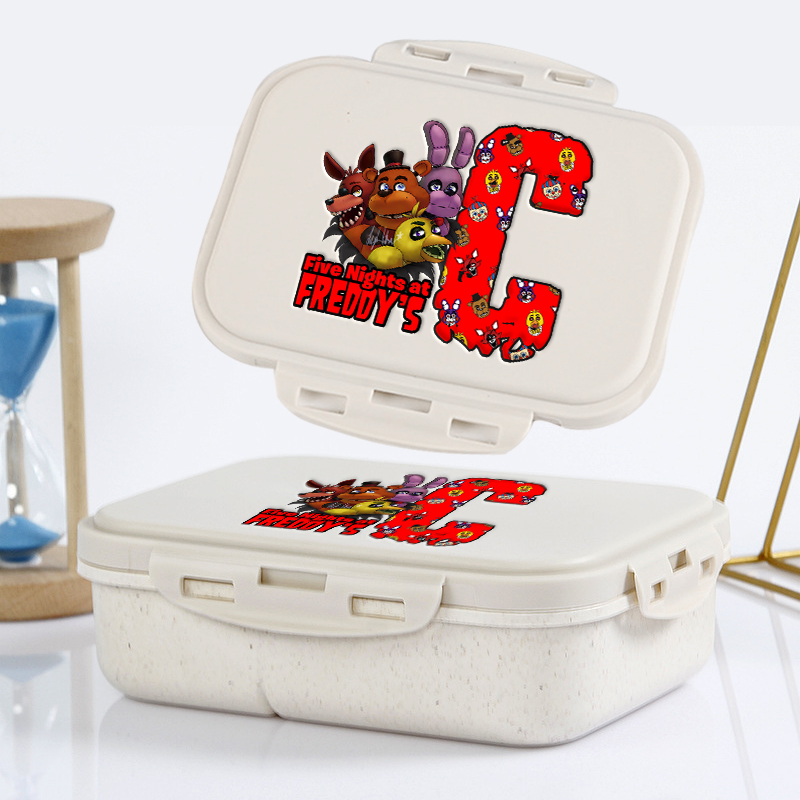 Xmas Food Storage Containers - صندوق غداء للأطفال بتصميم أنمي Five