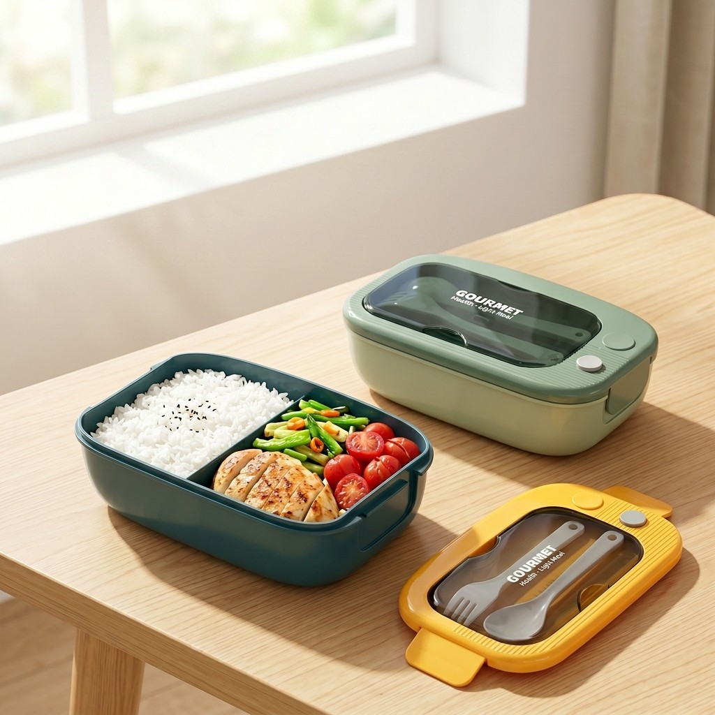 Food Storage Safe - علبة طعام بلاستيكية قابلة للاستخدام في