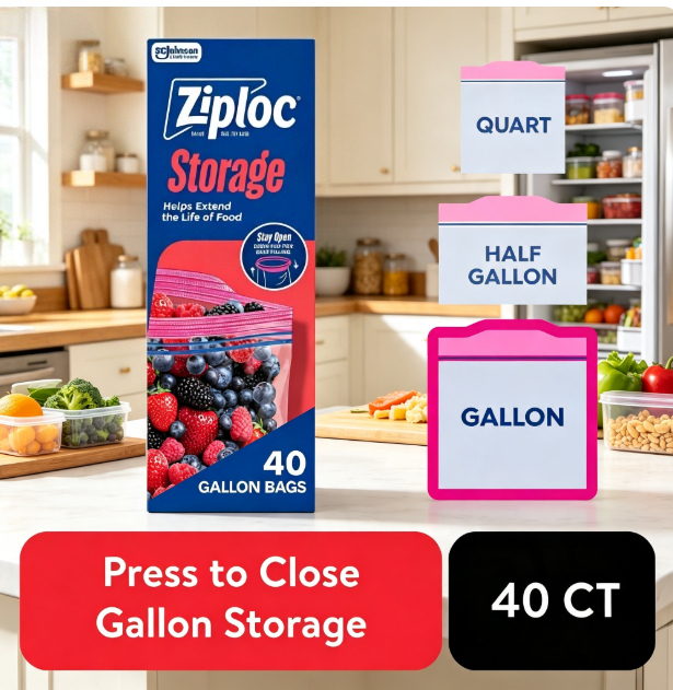 Food Storage Technology - أكياس تخزين الطعام الجديدة، لوازم مدرسية،