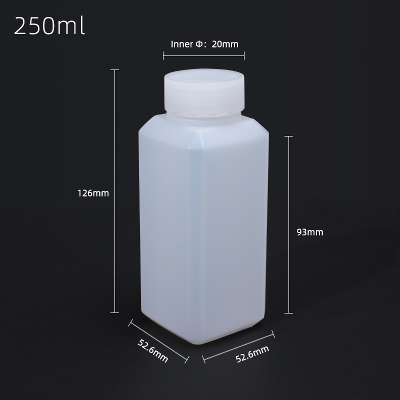 Food Storage Drums - 10 قطعة من 250 مللي زجاجة