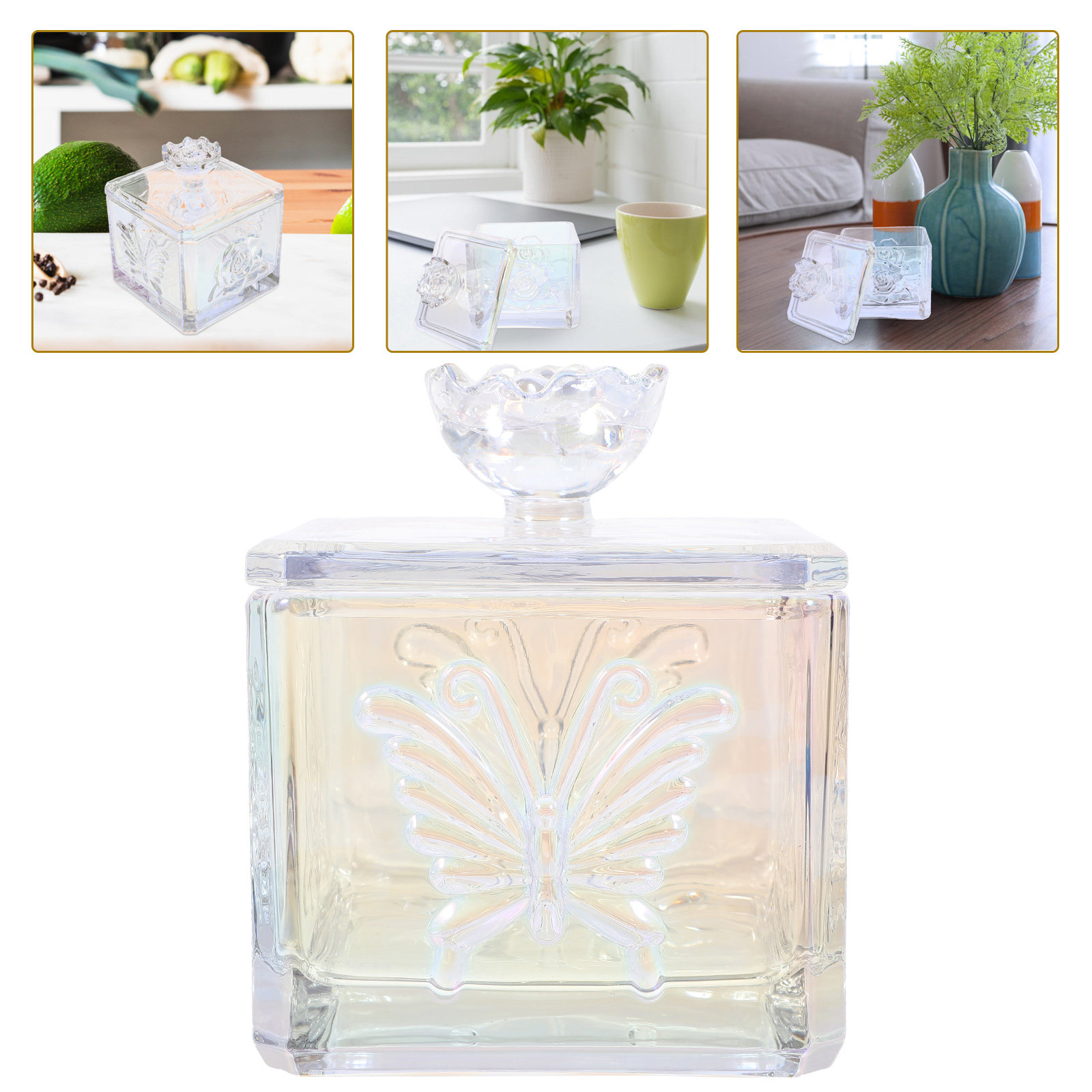 Food Storage Glass Containers Large - وعاء زجاجي لتخزين الطعام بغطاء محكم