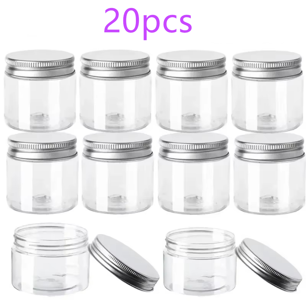 Food Storage Drums - 20 قطعة/الوحدة 30/50/60/80 مللي جرار التخزين