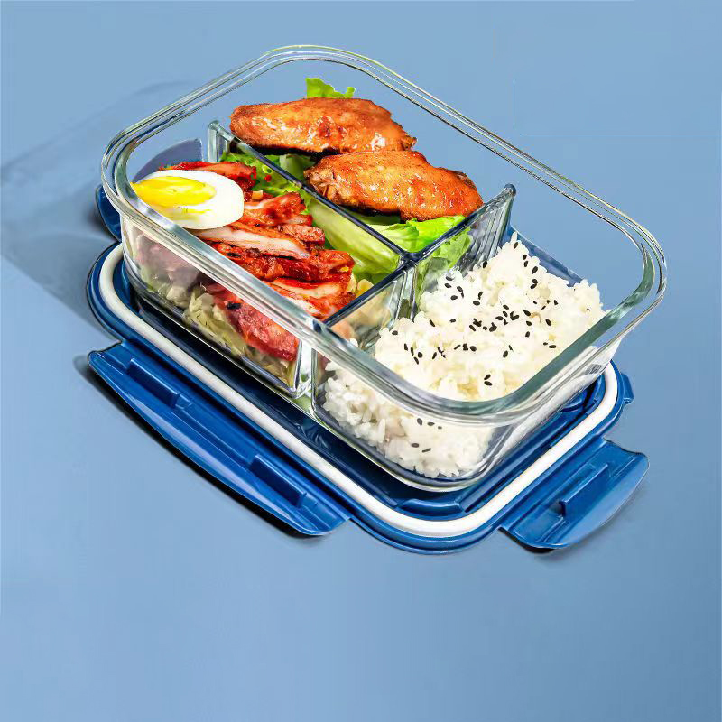 Food Storage Safe - نمط جديد صندوق الغداء الزجاج 1050