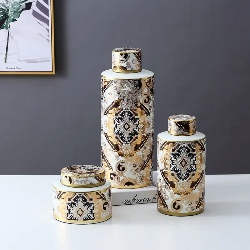 Zebra Food Storage - ديكور المنزل الحديث، مزهريات سيراميك، برطمانات