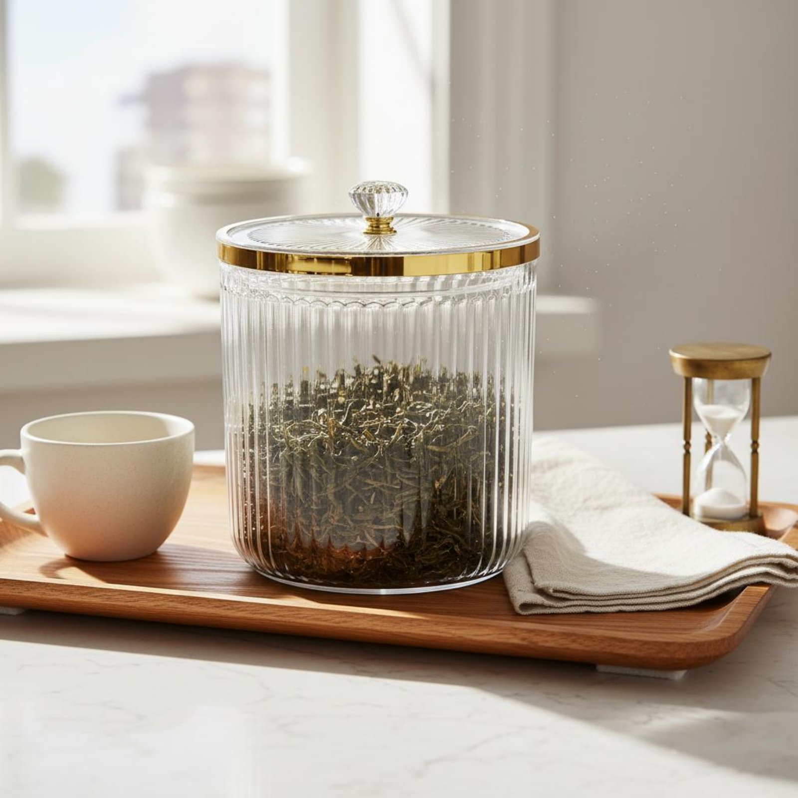 حاوية تخزين الطعام الجاف بتصمي - مراجعة Food Storage Canister وسعره