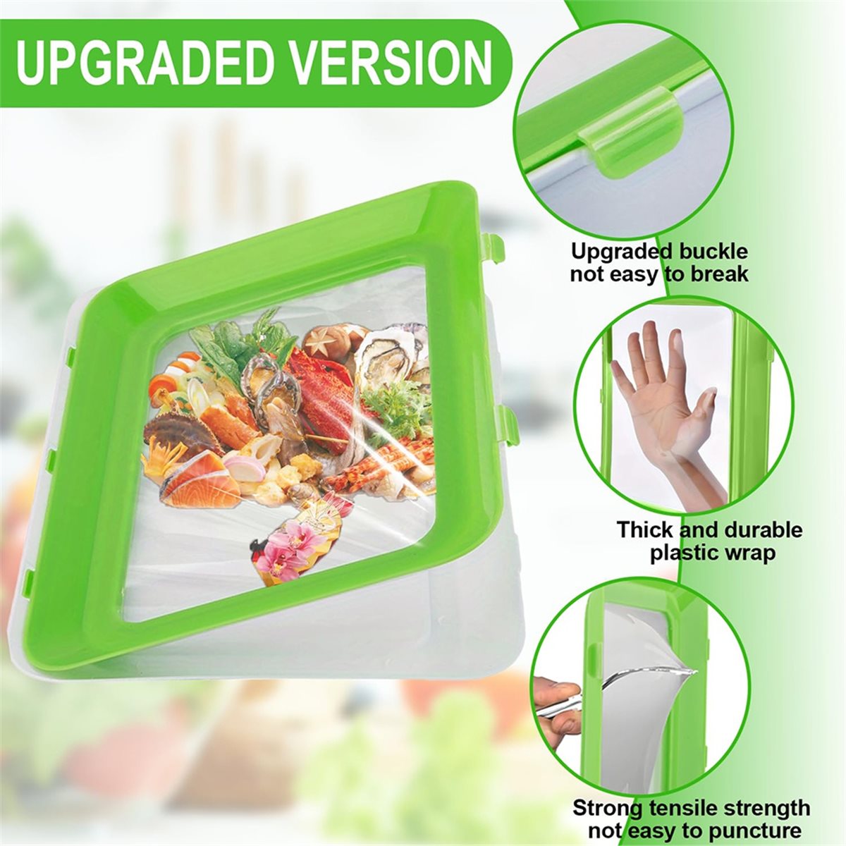 4 قطع من صواني تخزين الطعام ال - مراجعة Food Storage Technology وسعره