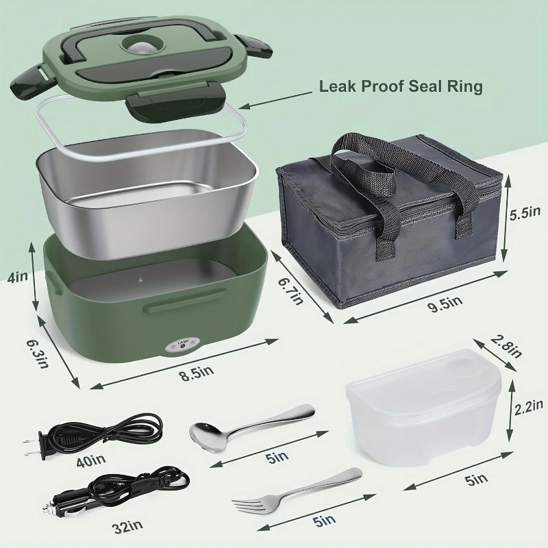 صندوق غداء محمول لتدفئة الطعام - مراجعة Food Storage Warmer وسعره