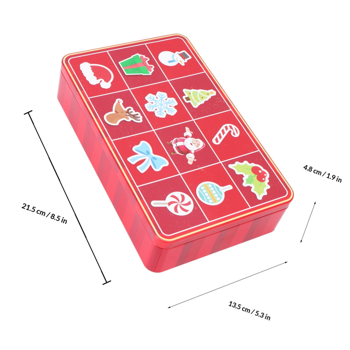 علبة هدايا عيد الميلاد من الصف - مراجعة Xmas Food Storage Containers وسعره