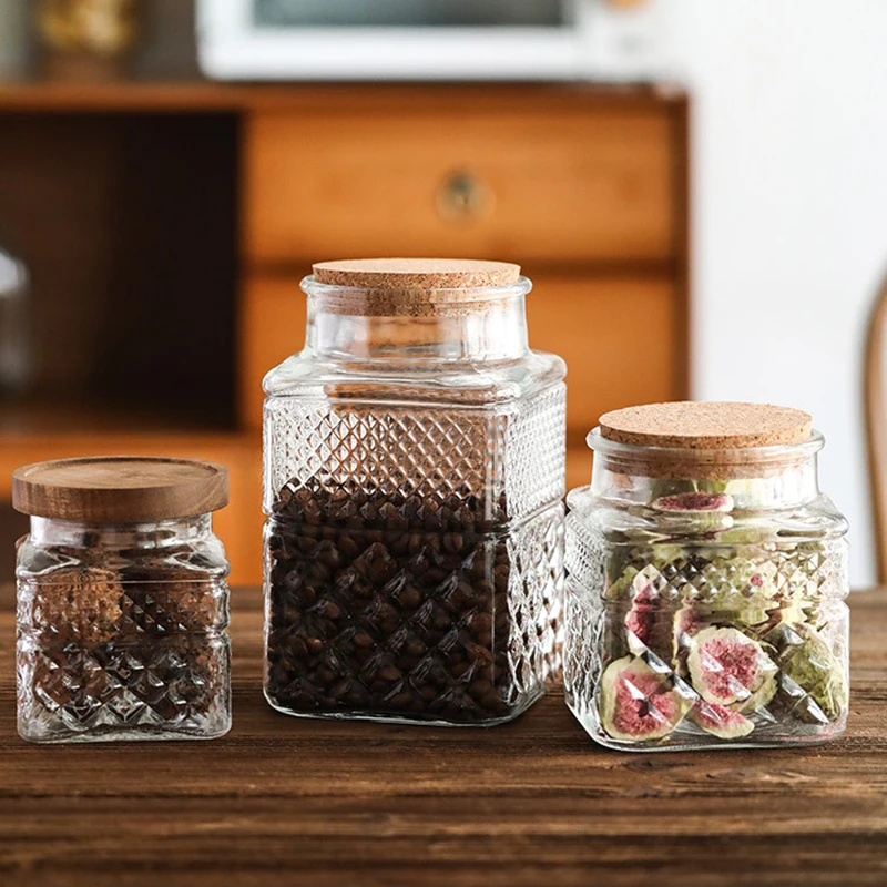جرة زجاجية محكمة الغلق ذات سعة - مراجعة Food Storage Glass Containers Large وسعره