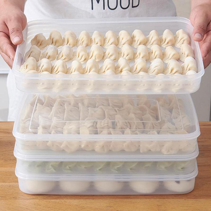 صندوق تخزين شفاف للمطبخ، منظم  - مراجعة Food Storage Time وسعره