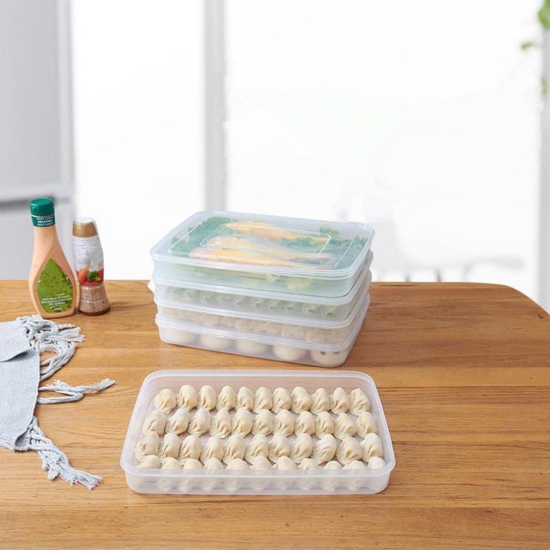صندوق تخزين شفاف للمطبخ، منظم  - مراجعة Food Storage Time وسعره