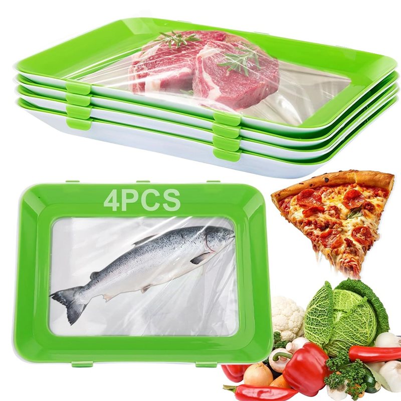 صواني تخزين الطعام بتقنية الحف - مراجعة Food Storage Technology وسعره