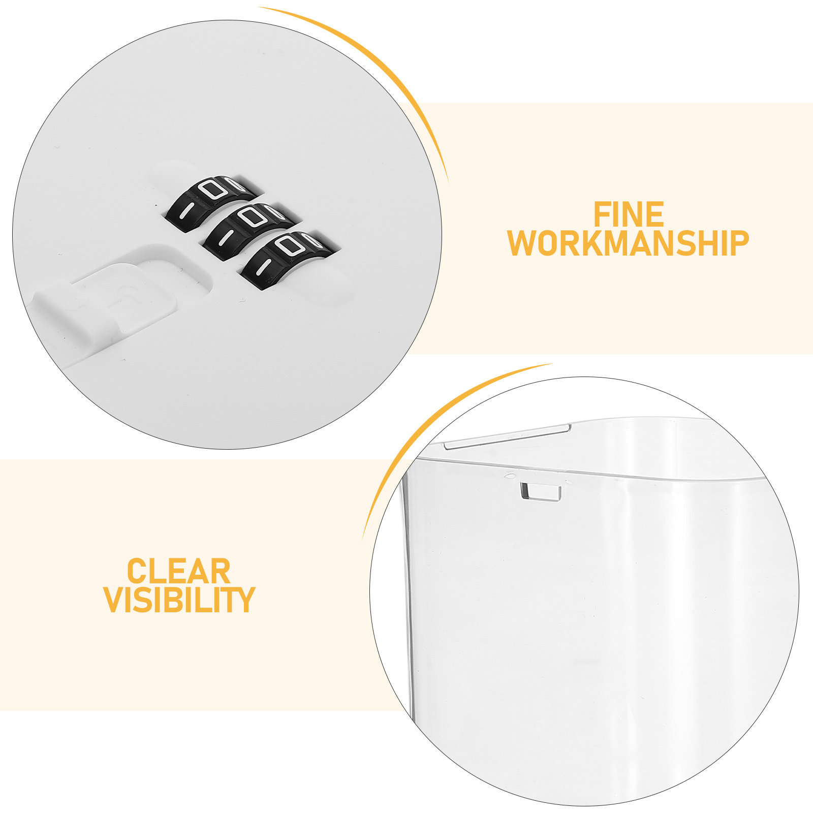 صندوق قفل شفاف قابل للتكديس لت - مراجعة Food Storage Safe وسعره