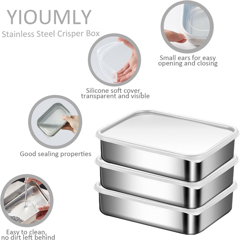 حاويات من الفولاذ المقاوم للصد - مراجعة Food Storage Safe وسعره