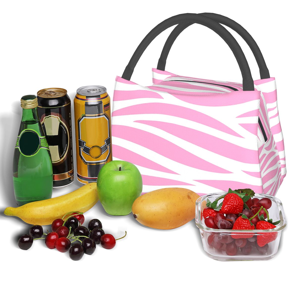 حقيبة غداء بنمط الحمار الوحشي  - مراجعة Zebra Food Storage وسعره