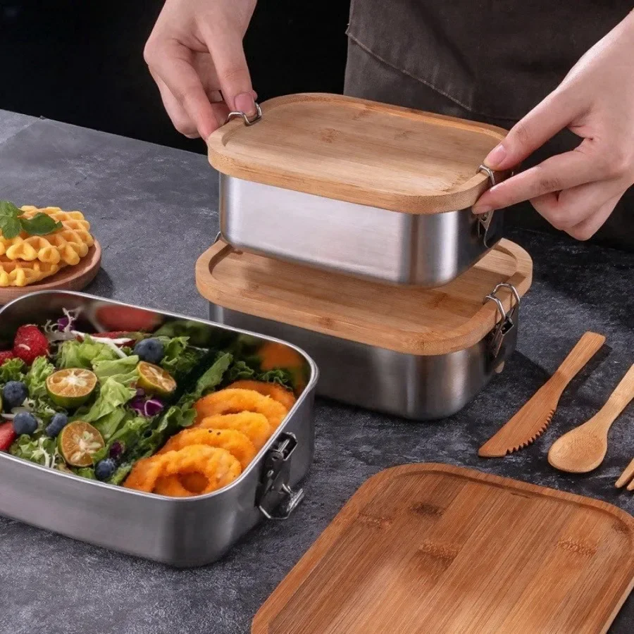 صندوق غداء جديد من الفولاذ الم - مراجعة Food Storage Time وسعره