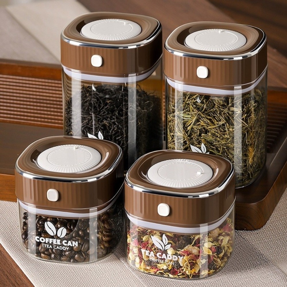 حاوية زجاجية لحبوب القهوة مع ت - مراجعة Food Storage Glass Containers Large وسعره