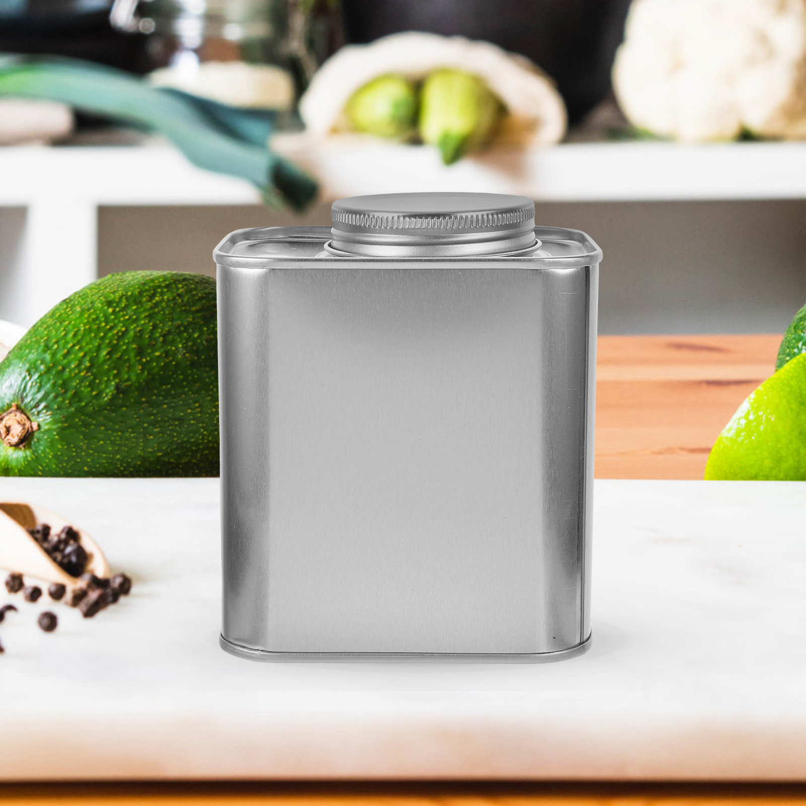 4 قطع علب تخزين حبوب القهوة من - مراجعة Food Storage Canister وسعره