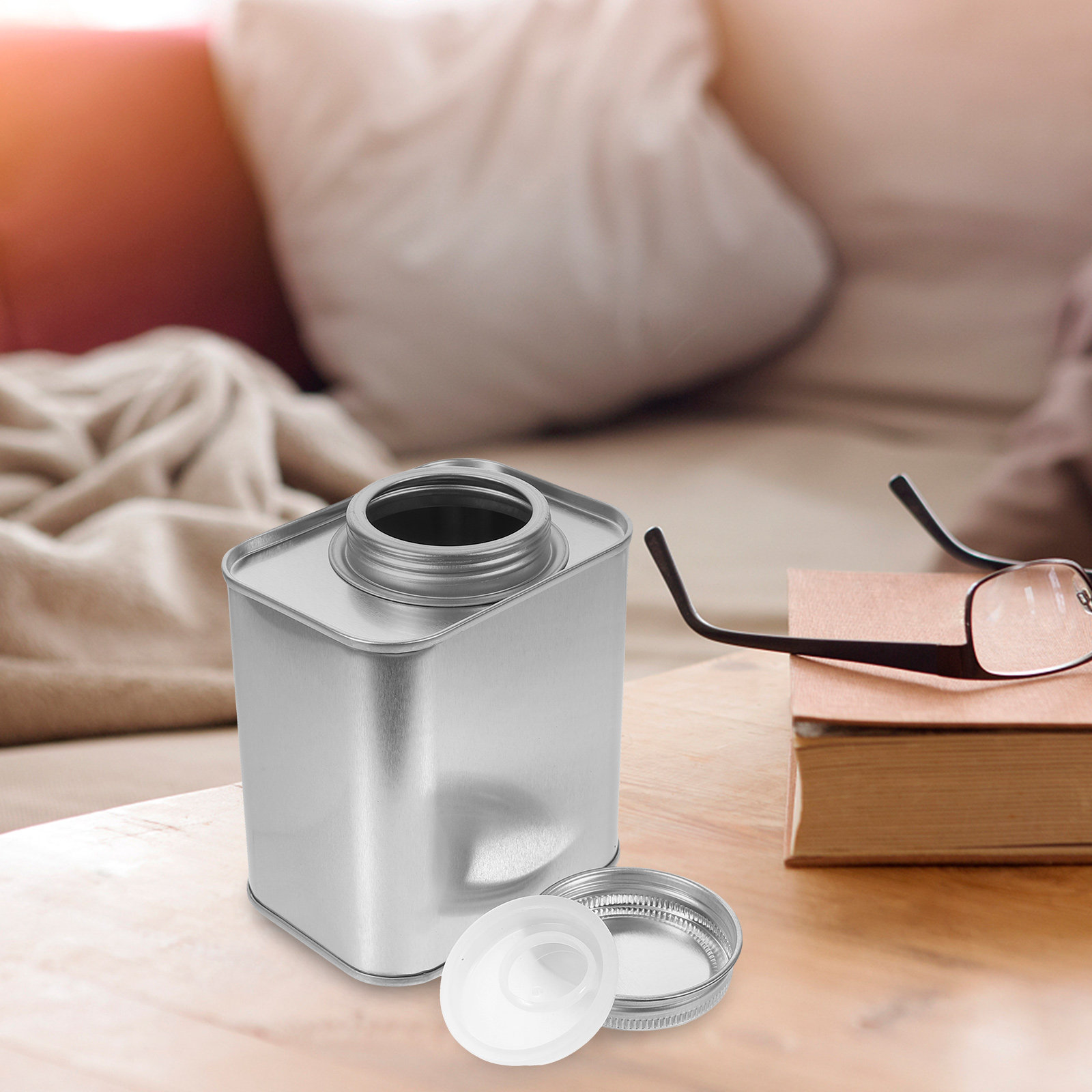 4 قطع علب تخزين حبوب القهوة من - مراجعة Food Storage Canister وسعره