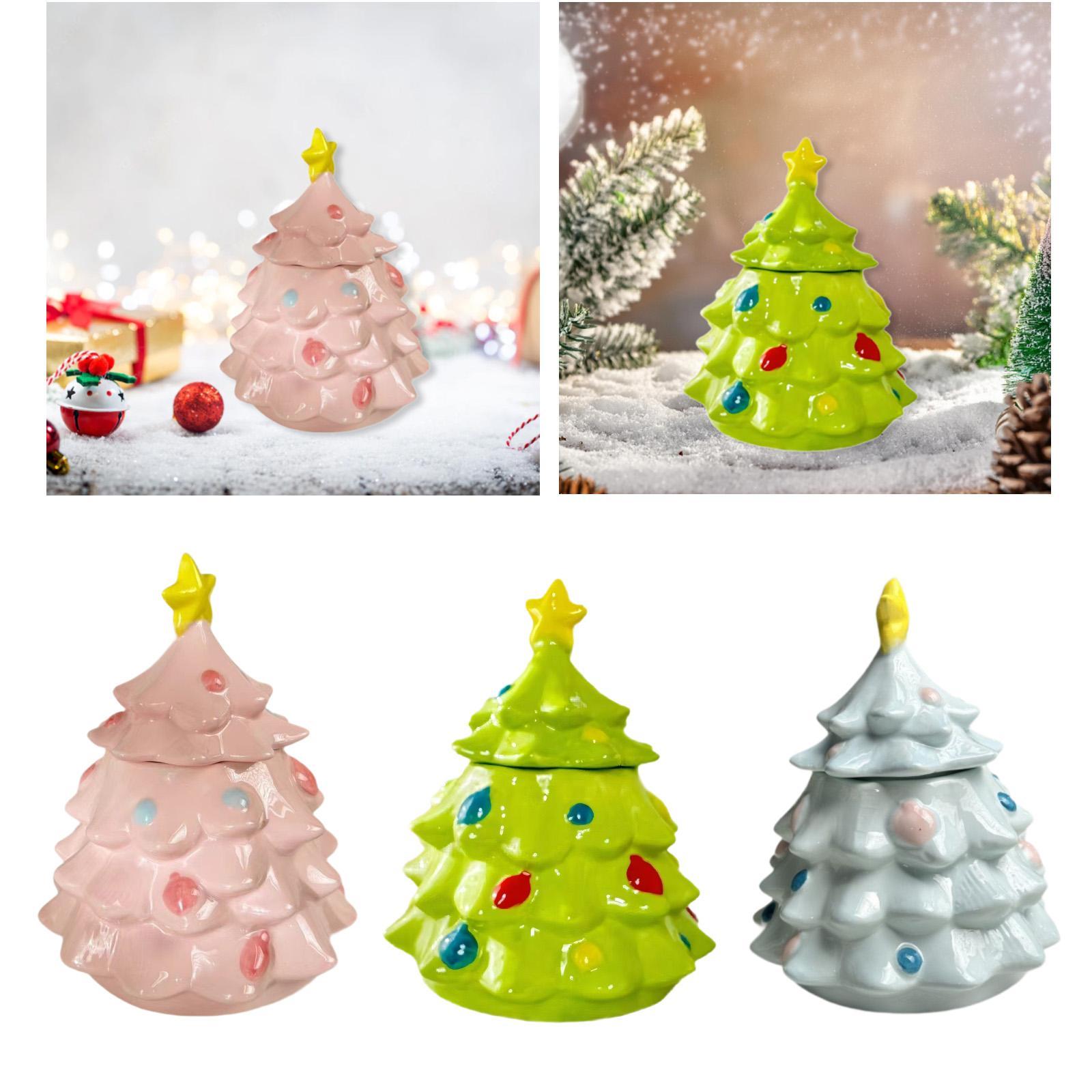 وعاء حلوى على شكل شجرة عيد الم - مراجعة Xmas Food Storage Containers وسعره