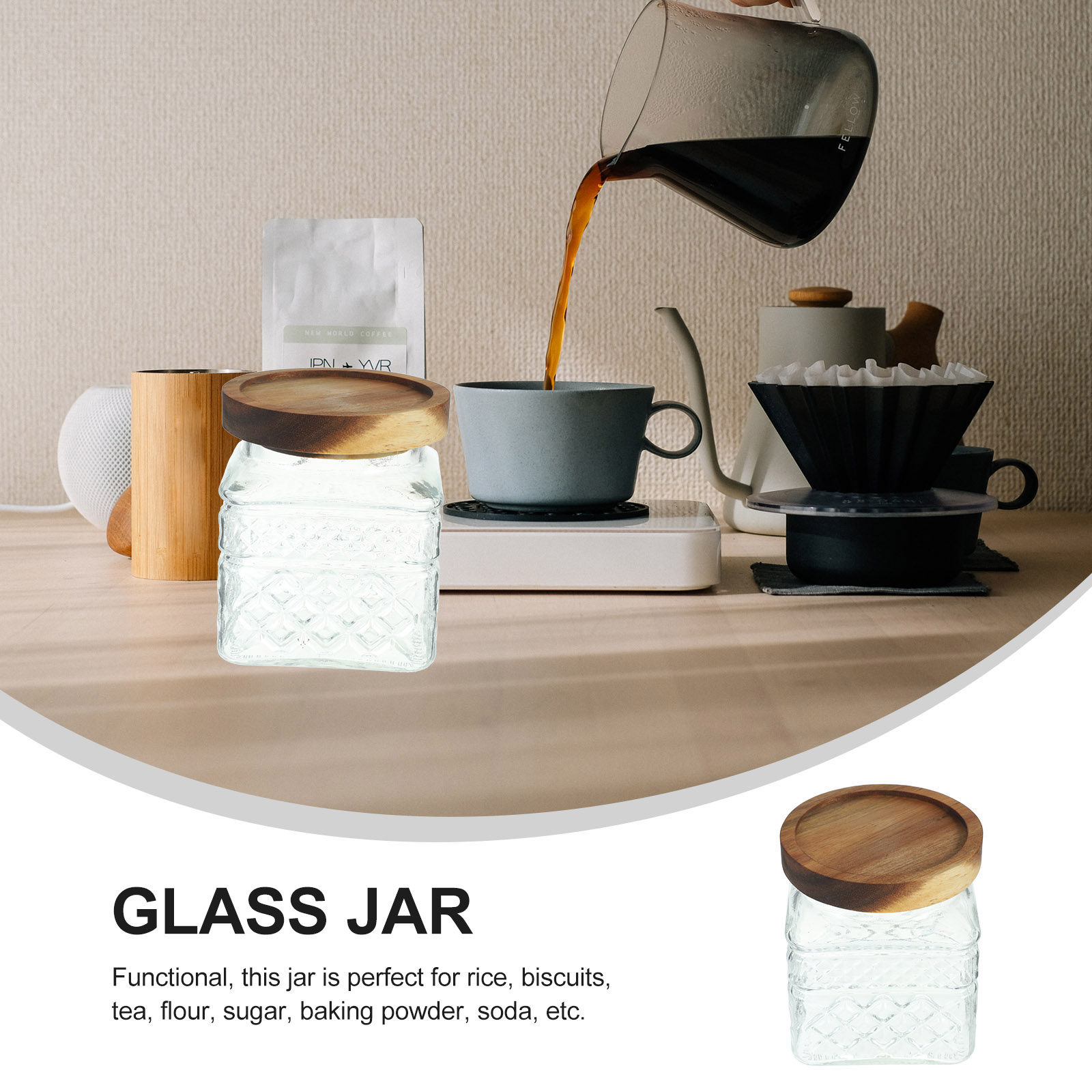 وعاء تخزين زجاجي محكم الإغلاق  - مراجعة Food Storage Glass Containers Large وسعره