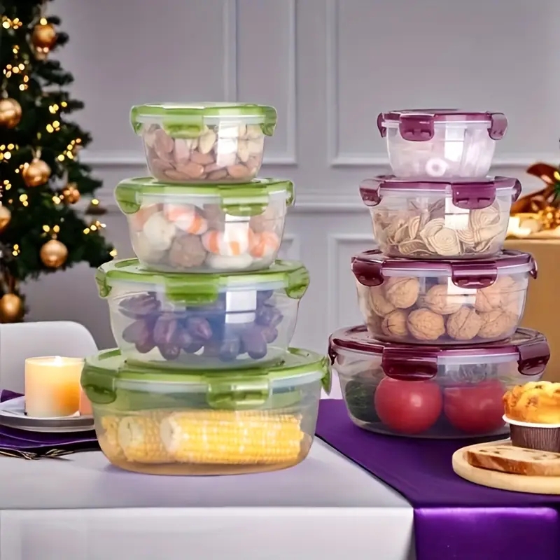 4 حاويات بلاستيكية لتخزين الطع - مراجعة Food Storage Time وسعره