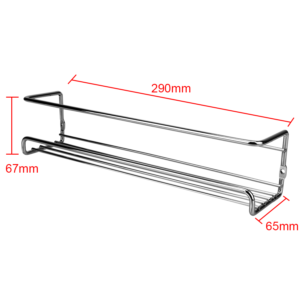 منظم المطبخ 2 قطعة رفوف معدنية - مراجعة Food Storage Shelving وسعره