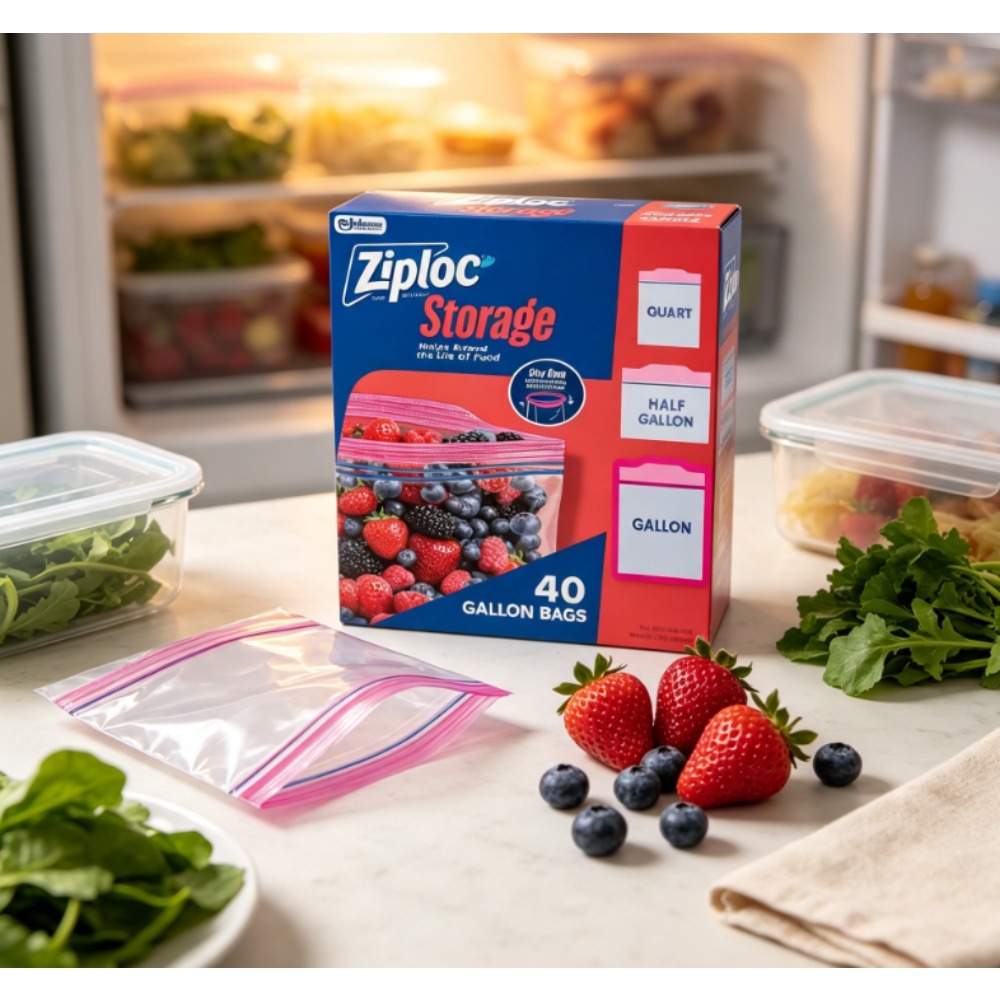 أكياس تخزين الطعام من ماركة زي - مراجعة Food Storage Technology وسعره