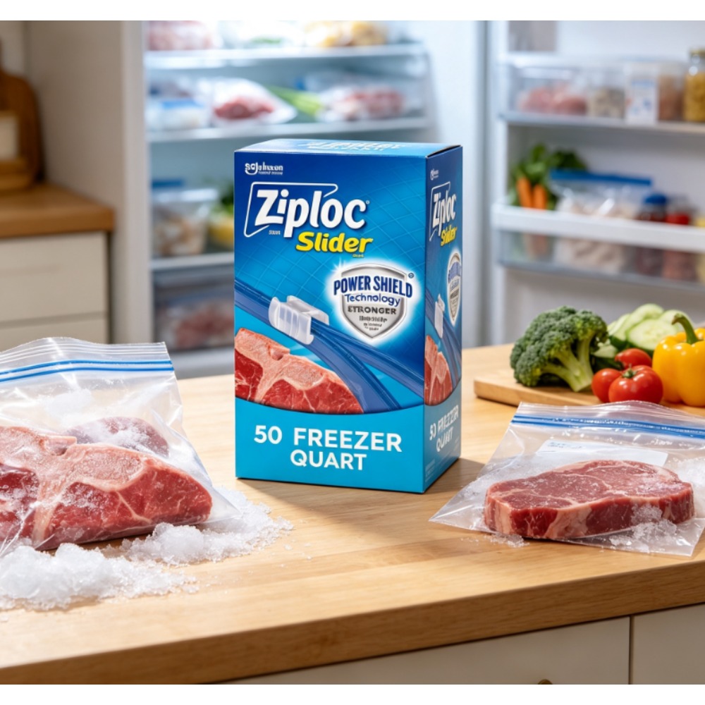 أكياس تجميد زيب لوك بسحاب، لوا - مراجعة Food Storage Technology وسعره
