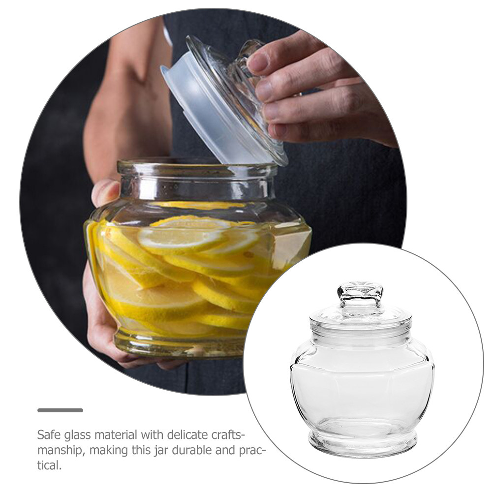 وعاء تخزين زجاجي محكم الإغلاق  - مراجعة Food Storage Glass Containers Large وسعره