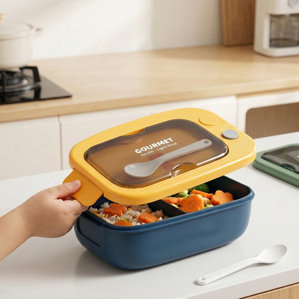 علبة طعام بلاستيكية قابلة للاس - مراجعة Food Storage Safe وسعره