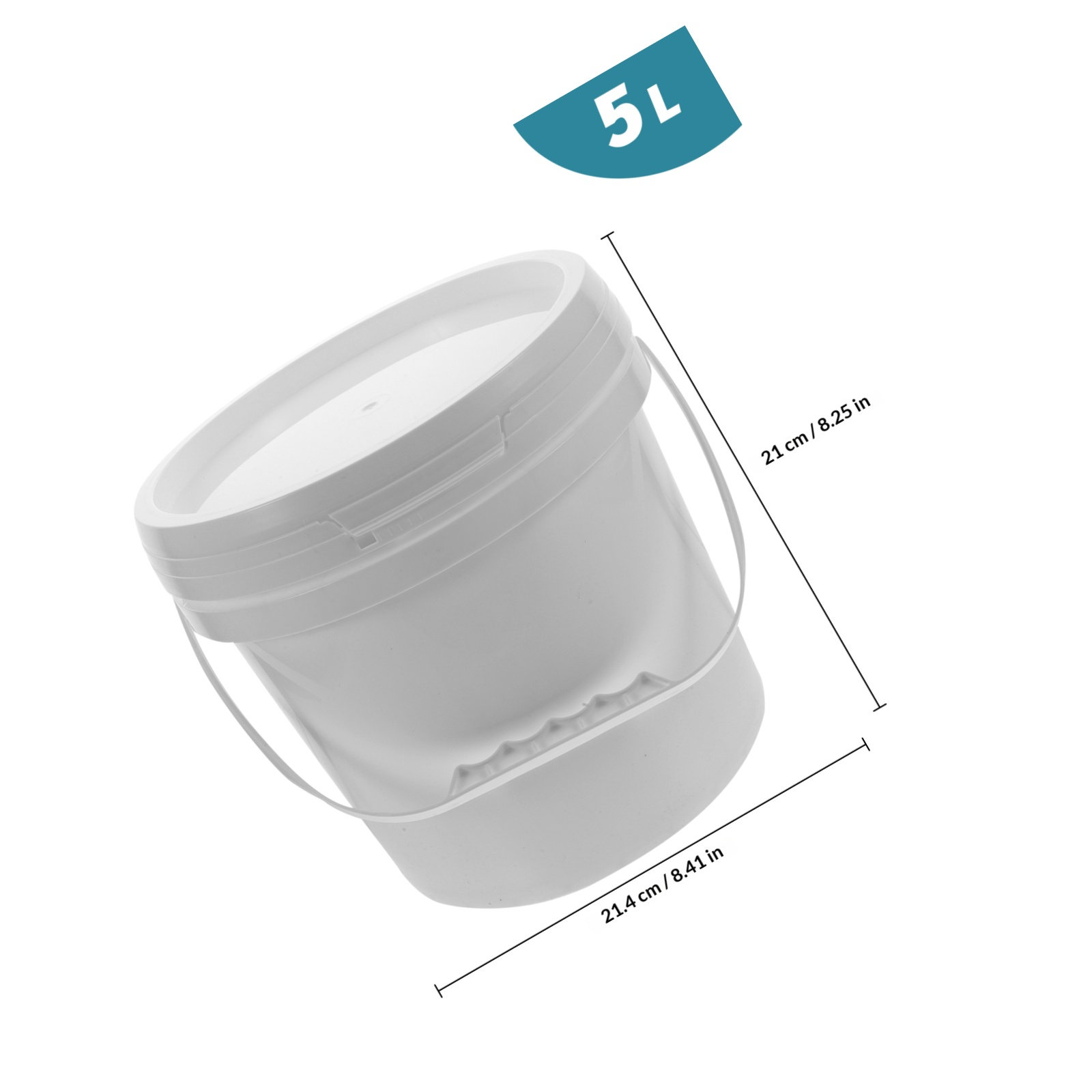 دلو طلاء بلاستيكي متين مع غطاء - مراجعة Food Storage Safe وسعره
