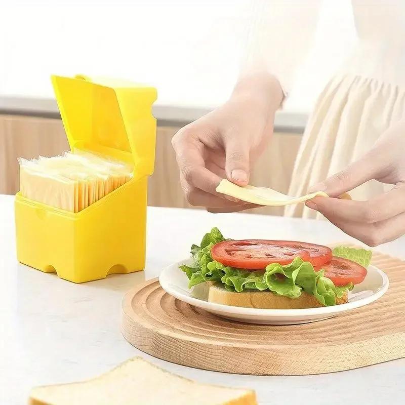 صندوق تخزين الجبن العملي بغطاء - مراجعة Food Storage Practices وسعره