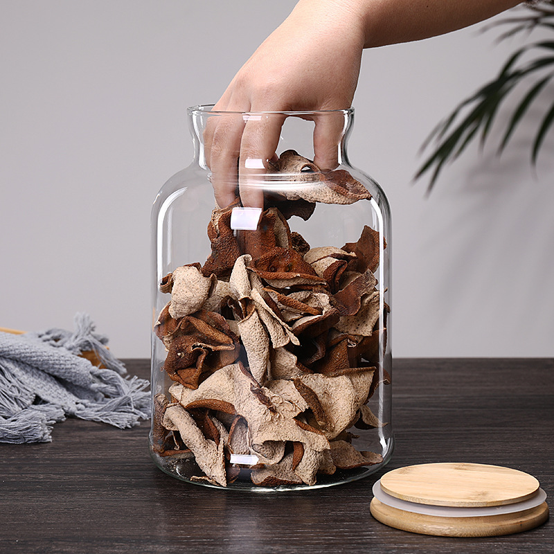 3800 مللي غطاء من البامبو الزج - مراجعة Food Storage Glass Containers Large وسعره